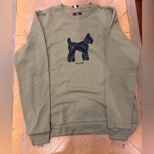 Men's Olive Crewneck Sweater